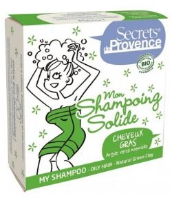 Solid shampoo with oily hair BIO, 85 g